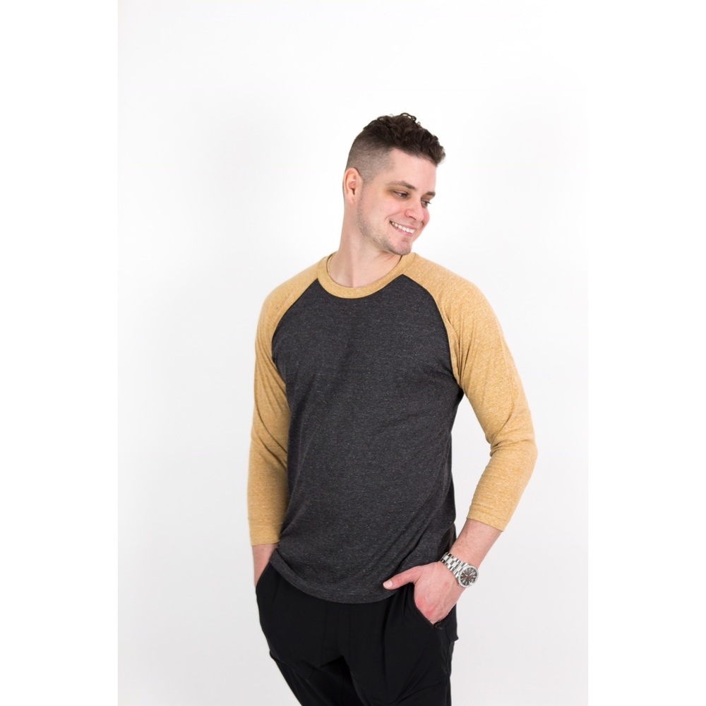 Hawks Bay 3/4 Sleeve Baseball Shirt